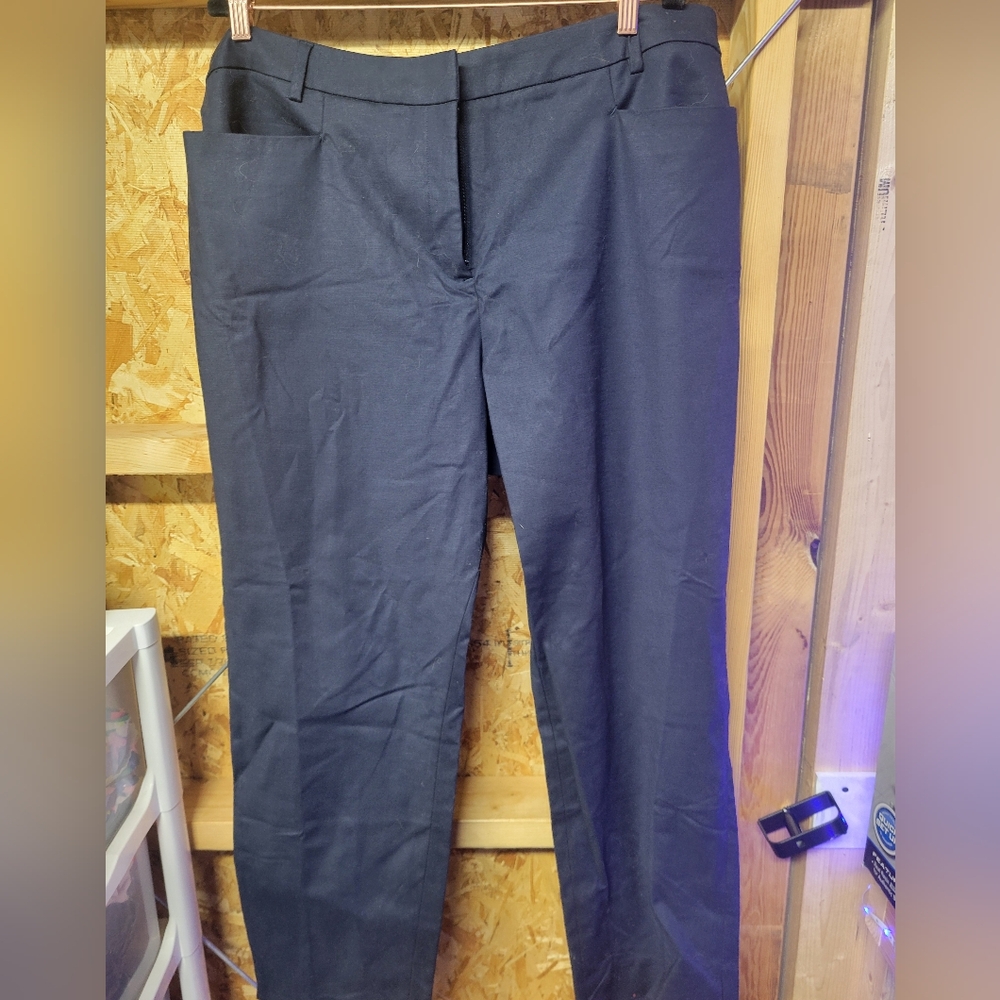 Refinity City Chic NWT Women's Navy‎ Blue Pant Blake Ankle Size L
